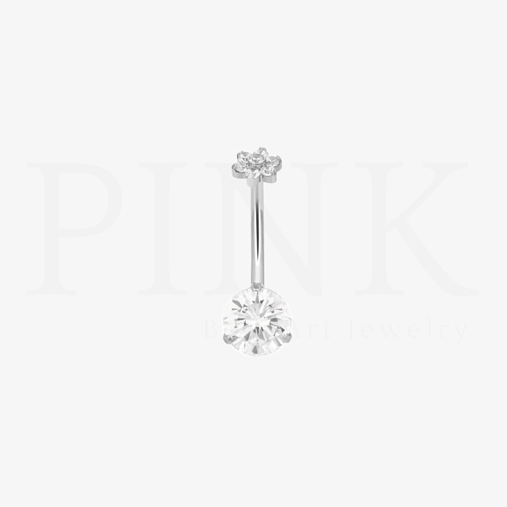 Bananabell Flower Zirconia Cubica CZ RI