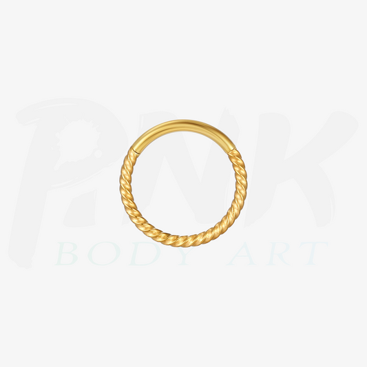 Argola Design Gold