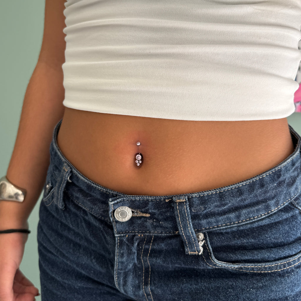 Bananabell Trio Zirconia Baby Pink RI