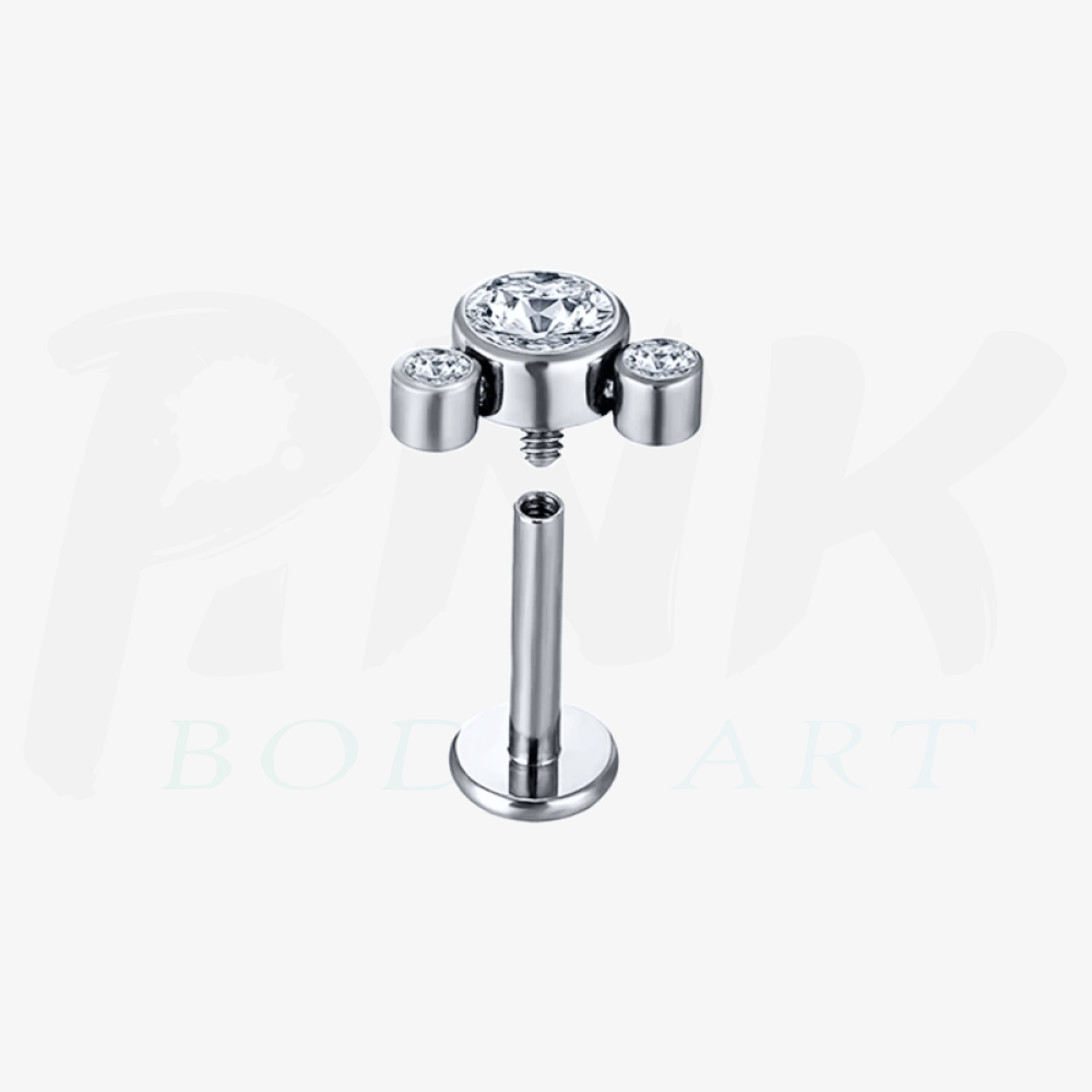 Labret 3 Zirconias RI