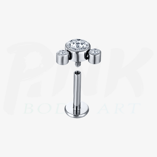 Labret 3 Zirconias RI