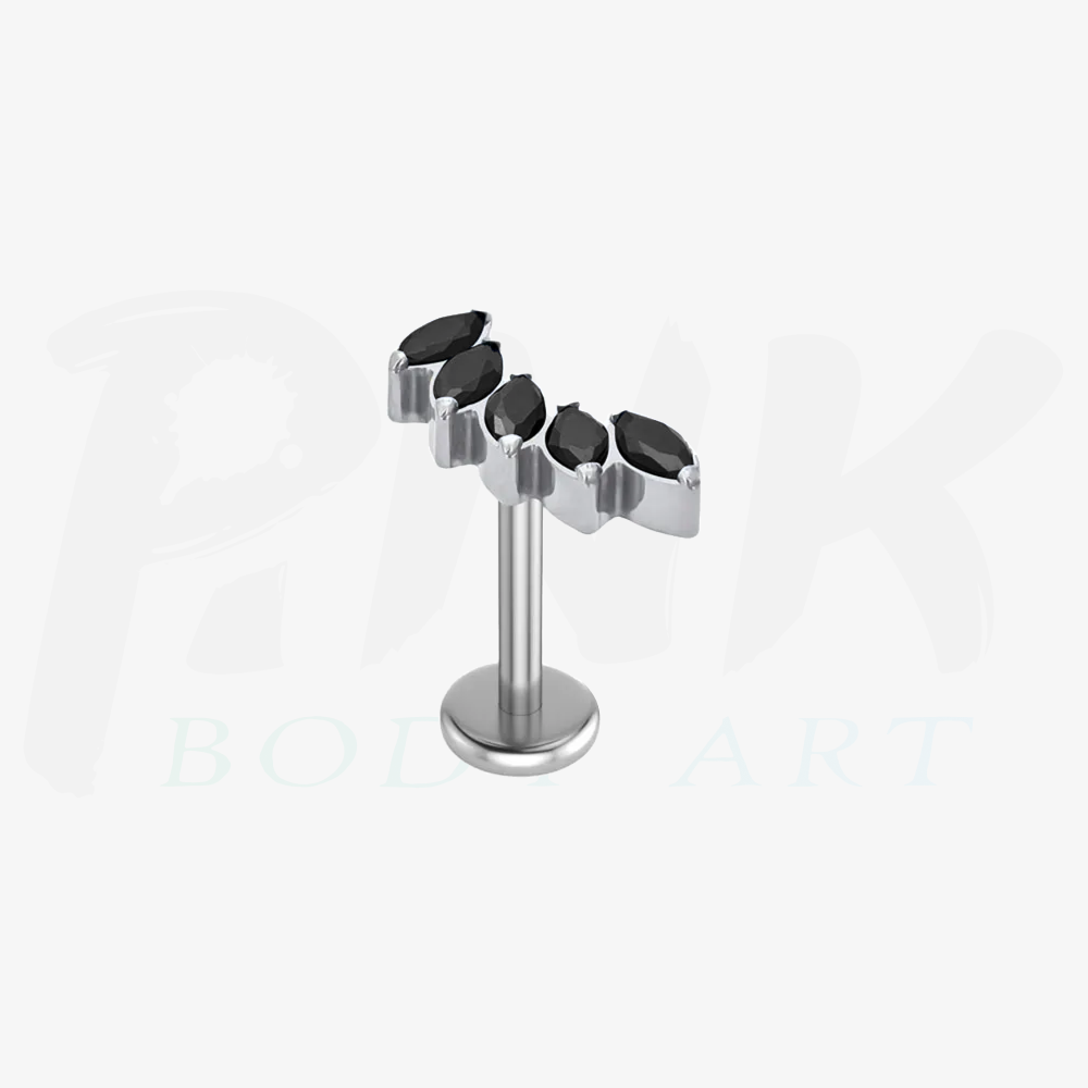 Labret Cluster Folha Grega Onix RI