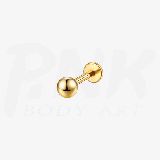 Labret Esfera Lisa Gold RI