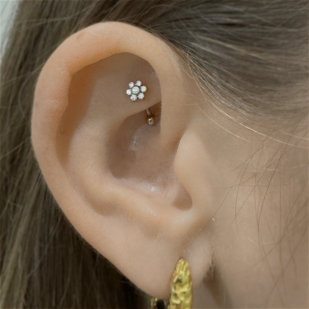Microcurvo Flor Zirconia RI
