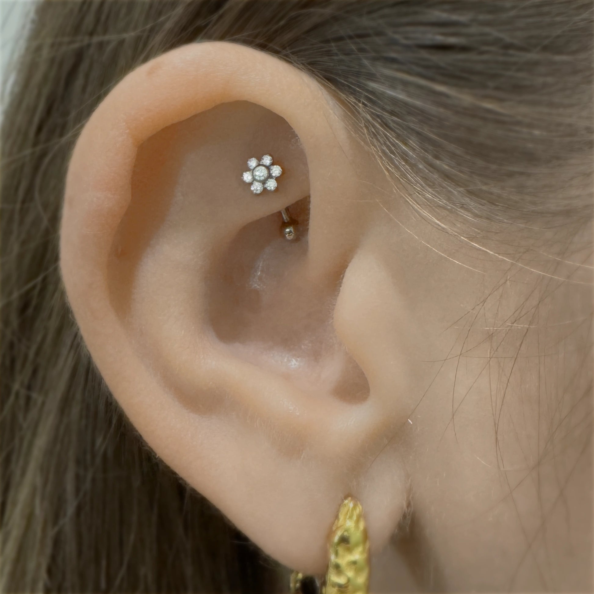 Microcurvo Flor Zirconia RI