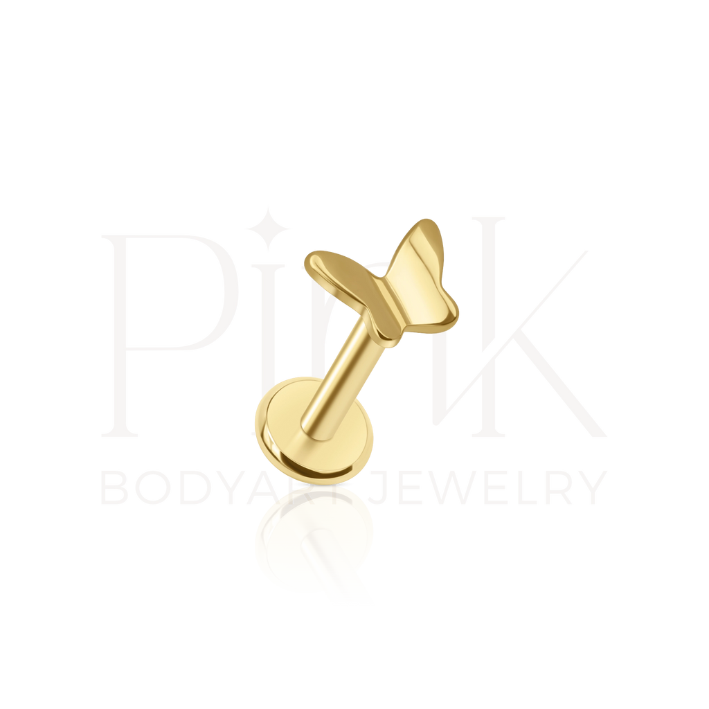 Labret Butterfly Lisa Gold RI