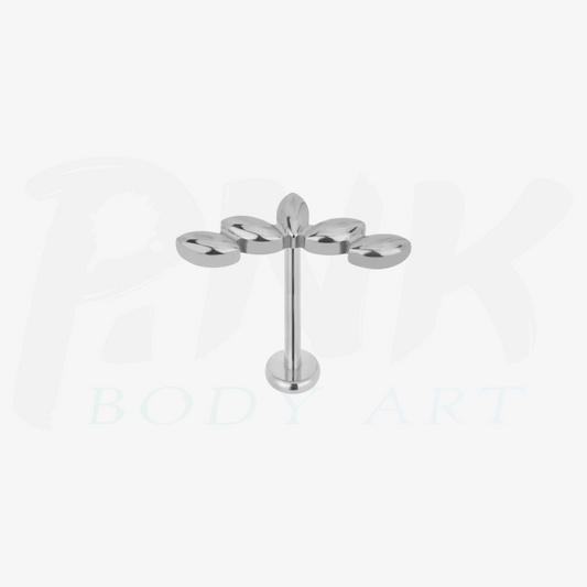 Labret 5 Folhas Polidas RI